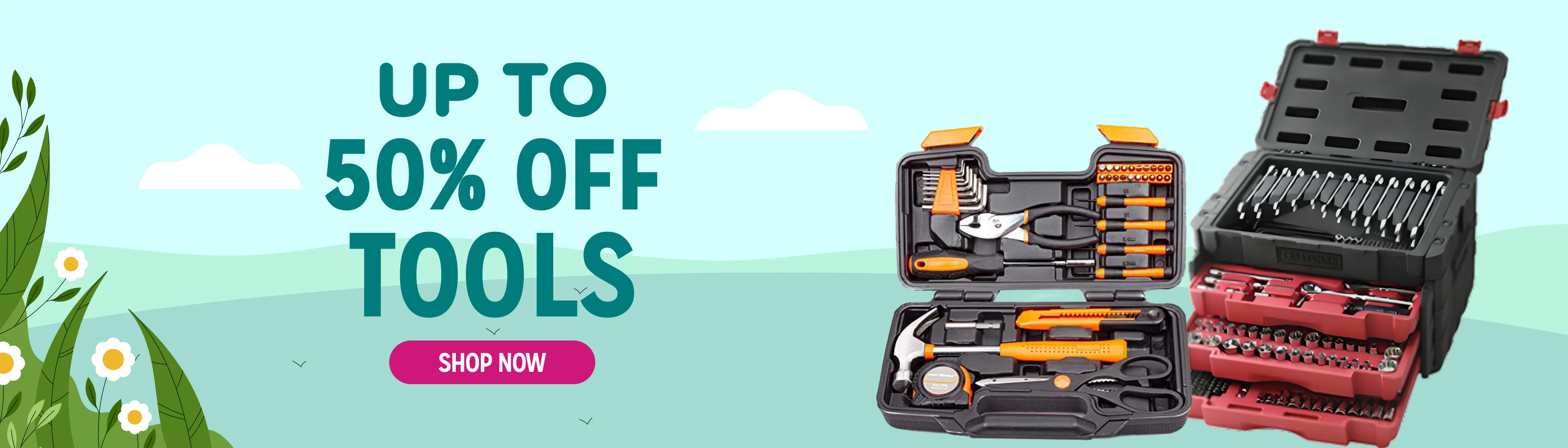 Upto 50% OFF on TOOLS